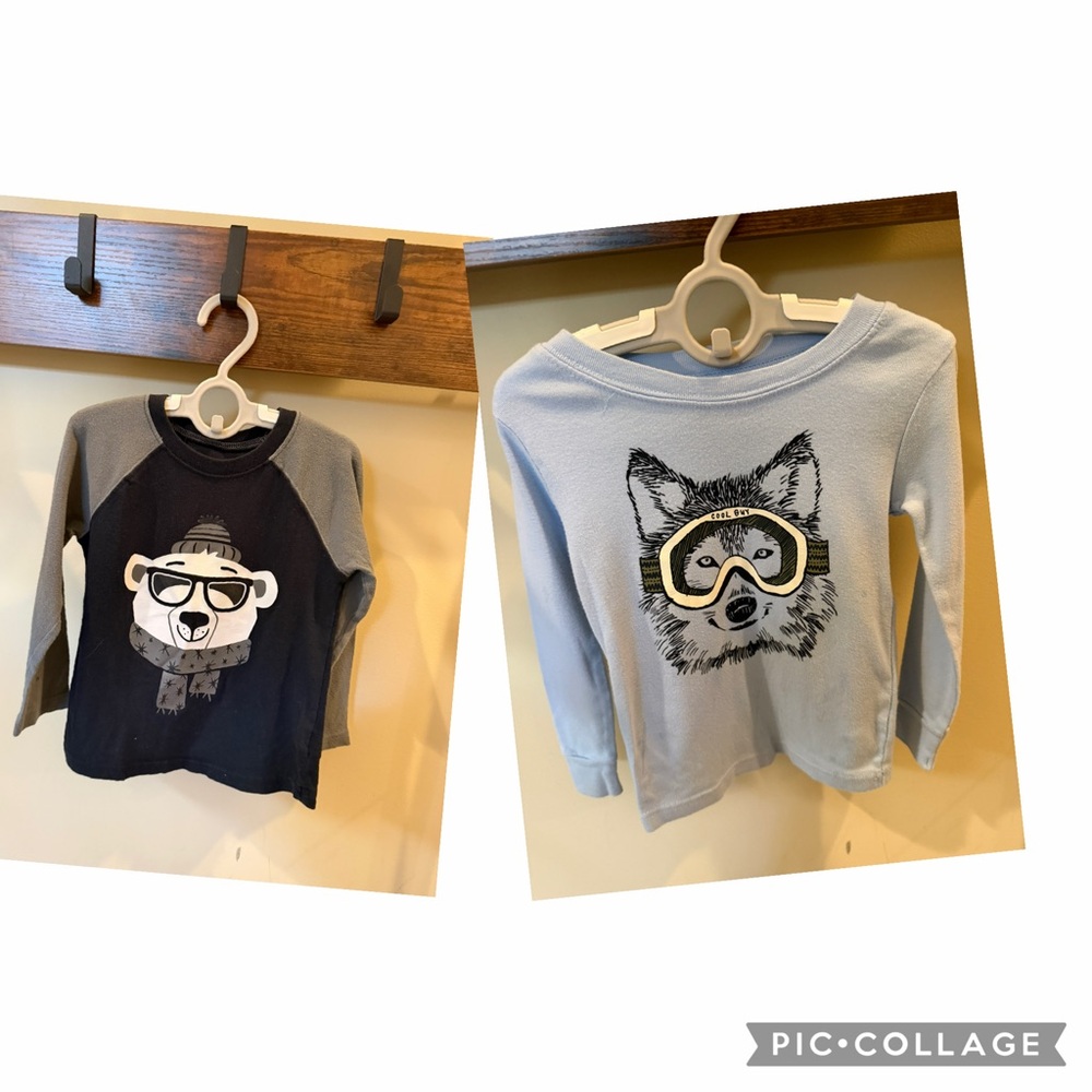 Old Navy / Jumping Beans Toddler Boys Long Sleeve Shirts